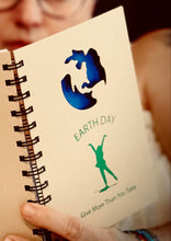 Load image into Gallery viewer, Earth Day Recycled Notebook

